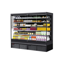 Vitrine réfrigérée verticale SLIM portes battantes en verre - économie d'énergie, dimensions 1m à 2m50