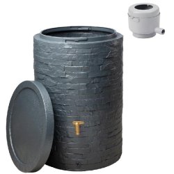 Cuve à eau Arondo - gris graphique - capacité 400 litres
