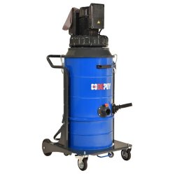 Aspirateur industriel W2 Infini T - Monophasé, ATEX Z22, avec chariot et cuve en acier AISI 304