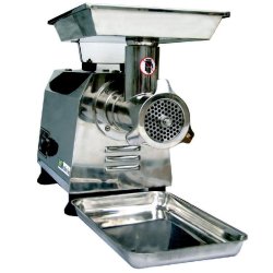 Hachoir à viande inox à poser monophasé - avec production 80 kg - TC8
