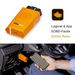 Klav-110 - Valise de diagnostic auto Klavkarr - Compatible multi-appareils - Diesel 2004 / Essence 2001 - 60 g
