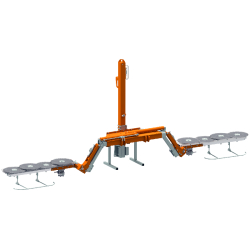 Lamier double arboricole CRB-X2 - taille sous fronde ou bas de verger