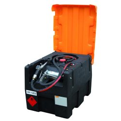 Station de ravitaillement essence - homologuée ADR - capacité 120 ou 190L - pompe manuelle ou électrique ATEX