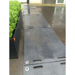 Plaque de roulage économique et antidérapante - 1500x1000 mm - 10 T de charge admissible - Ecomats