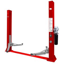 Pont élévateur hydraulique à 2 colonnes 4 t 230 V avec déverrouillage manuel MW Tools HB240EM