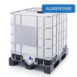 Citerne avec armature métallique  alimentaire