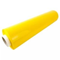 Film étirable manuel opaque jaune - (450 mm x 300 M) - Carton de 6 bobines - jaune FMM055OJB-M