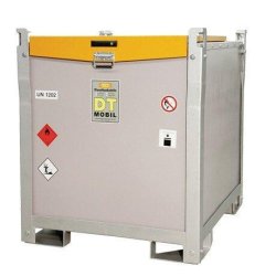 Cuve ravitailleuse DT-Mobil PRO PE ADR 980 litres - acier laqué, homologuée 5 ans