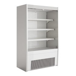 Vitrine murale blanche L.1280 Froid ventilé SOFRACOLD Sofraca
