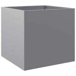 Helloshop26 - Jardinière bac lit surélevé plantes fleurs terrasse jardin argenté 49 x 47 x 46 cm acier galvanisé Argent 02_0038070 - argenté aci