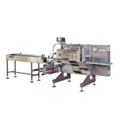 Ensacheuse horizontale rotative bobine basse FBR50 - structure en acier verni, convoyeur 2000 mm, motorisation brushless