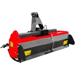 Fraise rotative avec déport manuel 130 cm pour tracteur 18-22 ch - Cardan et attelage trois points Torros FP1300