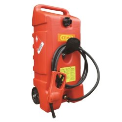 CSP53 ESPM-Caddy-Station - Ravitailleur essence 53L manuel homologué ADR avec pompe 7,5 L/min