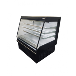 Vitrine réfrigérée semi-verticale 3 niveaux MILANO PLUS - EORI-SV-1330 et EORI-SV-1955 - 3 + base - LED - -1°C à +7°C - EUROVITRINE