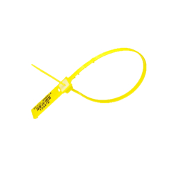Scellé de sécurité DEJ 412 L - Serrage manuel - Polypropylène PP - Longueur utile 300 mm - Résistance 30 kg