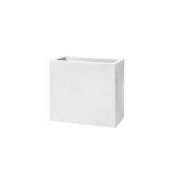Tera Jardinière haute style muret shio tower 52l - BLANC - blanc 8051560178106