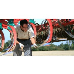 Système Knock-on® - Kverneland pour déchaumeur à dents avec pièces d'usure interchangeables