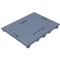 Trappe L1T 633 x 495 mm - Classe de charge C250 - Marquage TELECOM disponible