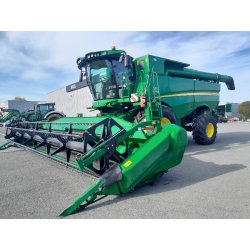 Moissonneuse batteuse JOHN DEERE S770i – Coupe : 9,00 m - 2020 - 1 567 h moteur