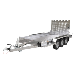 Remorque Porte-voiture/engin Saris Magnum 350 3 S - PTAC 3500 kg - 400 x 182 cm - Triple essieux - Référence MG 400 182 3500 3 S