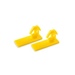 Scellé de sécurité type ancre en plastique pour la fermeture de caisses croco - box seal - precintia