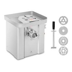 Helloshop26 - Hachoir à viande inox 800 kg/h fonction marche arrière puissance 1 500 watts 14_0001952 - inox 3000191648989