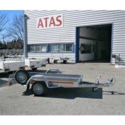 Plateau basculant 250*150 - 500 kg ptc 1 essieu - non freine mecanorem (stock uniquement)