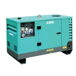 Groupe électrogène monophasé SILENTSTAR 7 M AVR YN - démarrage électrique - puissance max. 6 kW - diesel - grand réservoir