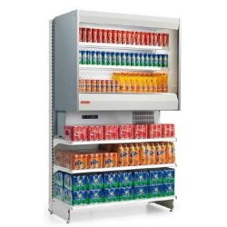 Vitrine murale verticale libre-service Fly - Réfrigérée pour boissons - Gamme de température +5°C à +7°C
