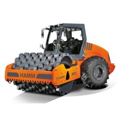 3412P H180 - Compacteur monocylindre à pieds dameurs - Hamm - Poids 12 300 kg