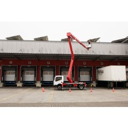Camion nacelle Ecoline RS 240 - Ruthmann - Hauteur de travail 23,60 m - 2017 - Télescope articulé