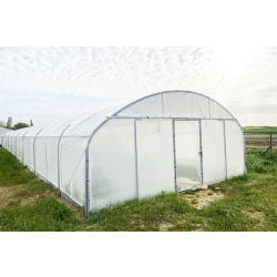 Serre tunnel pépinière professionnelle - robuste, modulable, acier galvanisé