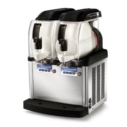 Machine à glace professionnelle de comptoir - 2 bacs type granita - Modèle 5L avec technologie ITank