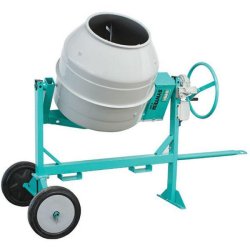 Bétonnière électrique monophasé 235 litres S 250 avec cuve en acier - IMER - 01015700