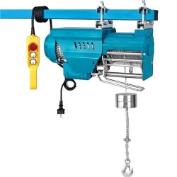 Palan électrique à câble BLND-YT-STL - 300/600 kg - 1300 W - câble en acier 35 m - IP54