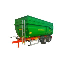 R 120 TAHK Benne agricole à tandem monocoque - Romsan - capacité de 12 000 kg