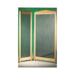 Range Kit - Cloisons amovibles Ardal - Tôle perforée avec ossature en pin massif et 200 coloris RAL au choix