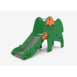 Toboggan camel JT02 - PE-HD résistant aux abrasifs chimiques - Pièces en acier inox AISI-304