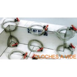 Cloches à vide - Testeur d'étanchéité pour soudures d'angles ou droites - Compatible compresseur PICOLINO