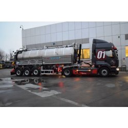 Semi-remorque hydrocureur Capellotto - charge utile de 31 tonnes