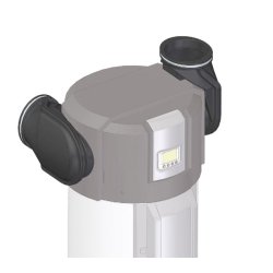 Kit coude réduit 800 mm x 800 mm - colis EH434 - réf 7613626 - gamme Kaliko