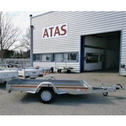 Plateau basculant 305x170 cm - 1300 kg freiné - 1 essieu - Mecanorem (stock uniquement)