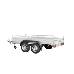 Remorque SARIS MAC ALU MP 305 153 2700 - 2 essieux - PTAC 2700 Kg
