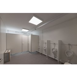 Espace sanitaire modulaire provisoire - Gamme ProEco de PROCONTAIN avec toilettes, douches et lavabos