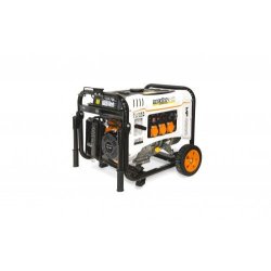 Mf4800 - Groupe électrogène Mecafer - 4400W, autonomie 8h, voltmètre multifonction