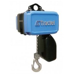 Palan électrique à chaîne Tractel Tralift - 3m de levée, frein à disque et limiteur de charge