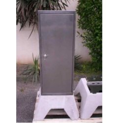 Borne de service camping-car avec 3 éléments indépendants - HERON MIXTE en acier inoxydable