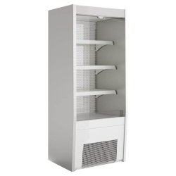 SOFRACOLD - Vitrine murale blanche - +2°C / +4°C - Éclairage LED et étagères inclinables
