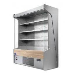 Vitrine murale - Non canalisable, Ouverte, Froid ventilé - FINA A - 120 - Référence: FINA-A-120