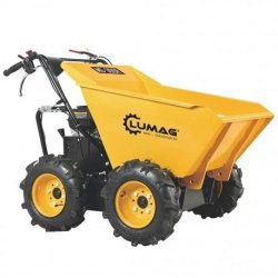 Mini-dumper brouette à moteur 300kg - compact, motorisé, benne basculante